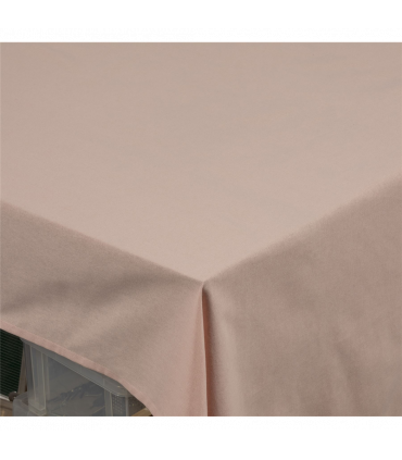 Avon 100% Cotton 240x140cm Blush Tablecloth
