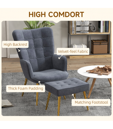 Armchair & Footstool