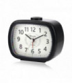 Ravel Mid sized Bedside Quartz Alarm Clock - Black RC042.3