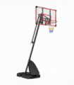 SPORTNOW Adjustable Basketball Hoop with Weighted Base, 2.4-2.9m, Red