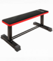 SPORTNOW Flat Weight Bench with Dumbbell Rack, 300KG Weight Capacity