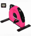 SPORTNOW Mini Exercise Bike, Under Desk Bike for Legs, Arms Workout, Red