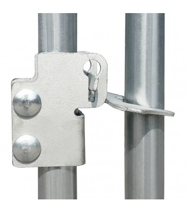 Chicken Coop 9x1x1.5 m Galvanised Steel