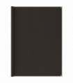 Tent Carpet 400x800 cm Brown HDPE