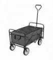 Folding Hand Trolley Steel Grey