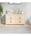 Side Cabinet 100x40x54 cm Solid Wood Pine