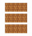Decking Tiles 30 x 30 cm Acacia Set of 30