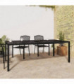 Garden Table Anthracite 200x100x72 cm Steel