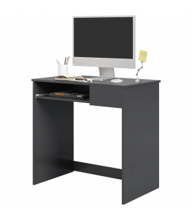 Particle board Grey 80cm x 45cm x 75cm Keyboard Tray Drawer Computer Desk