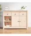 Sideboard 100x35x74 cm Solid Wood Pine