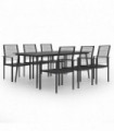 vidaXL 7 Piece Garden Dining Set