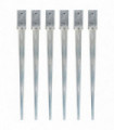 Ground Spikes 6 pcs Silver 7x7x90 cm Galvanised Steel