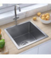 Handmade Kitchen Sink Stainless Steel