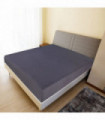 Jersey Fitted Sheets 2 pcs Anthracite 100x200 cm Cotton