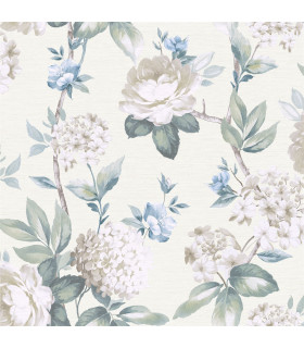 Keeka Floral Blue Cream sw12