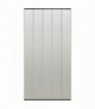vidaXL Insect Door Screen with 5-Piece Mesh Curtain Black 120x240 cm