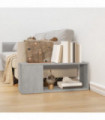 TV Cabinet Concrete Grey 80x24x32 cm Engineered Wood