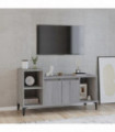 TV Cabinet Grey Sonoma 100x35x55 cm Engineered Wood