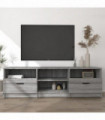 TV Cabinet Grey Sonoma 150x33.5x45 cm Engineered Wood