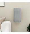 TV Cabinet Grey Sonoma 30.5x30x60 cm Engineered Wood