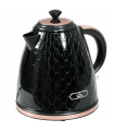 HOMCOM Electric Kettle, Fast Boil, 1.7L, 3kW, Swivel, Auto Shut-off, Black