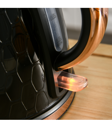 HOMCOM Electric Kettle, Fast Boil, 1.7L, 3kW, Swivel, Auto Shut-off, Black