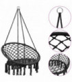 Hammock Swing Chair 80 cm Anthracite