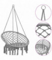 Hammock Swing Chair 80 cm Grey