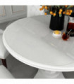 vidaXL Table Protector Transparent Ø 70 cm 2 mm PVC