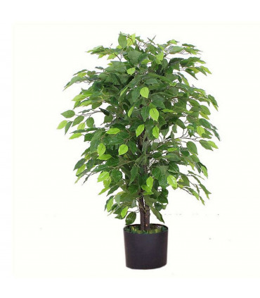 90cm Leaf Realistic Artificial Ficus Tree / Plant