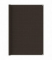 Tent Carpet 200x400 cm Brown