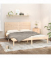 Bed Frame Solid Wood 200x200 cm