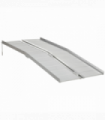 Aluminum Silver 183 cm x 72 cm x 5 cm Wheelchair Ramp for Mobility Scooters