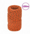 Boat Rope Orange 2 mm 100 m Polypropylene