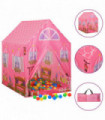 Children Play Tent Pink 69x94x104 cm