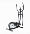 HOMCOM Elliptical Cross Trainer w/ Adjustable Resistance, LCD Monitor, Wheels