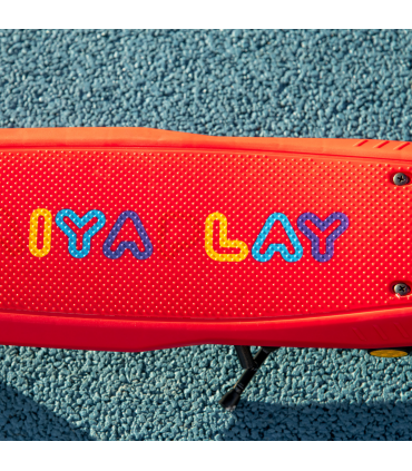 Folding Electric Scooter E-Scooter w/ LED Headlight, for Ages 7-14 Years - Red