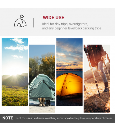 3 Man Camping Tent w/ 2 Rooms Porch Vents Rainfly Weather-Resistant Outsunny