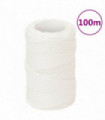 Boat Rope Full White 2 mm 100 m Polypropylene