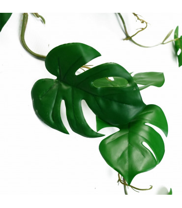 100cm Artificial Trailing Hanging Monstera Plant Realistic