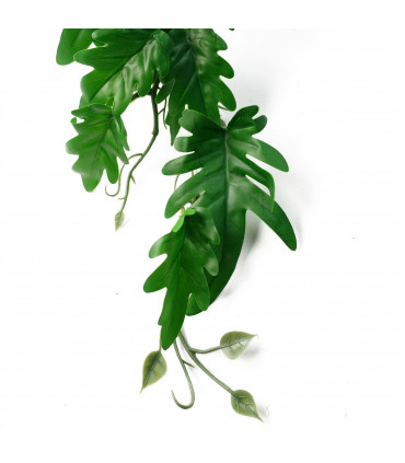 6 x 50cm Artificial Trailing Philodendron Large Leaf Plant