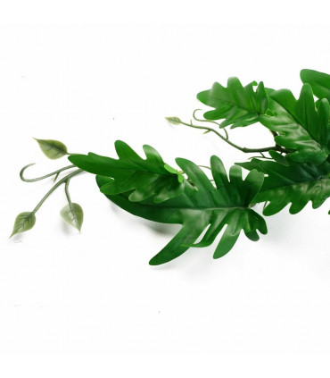 50cm Artificial Trailing Philodendron Large Leaf Plant Realistic