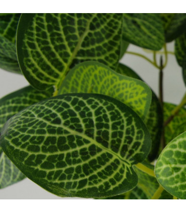 40cm Artificial Variegated Green Pothos Plant