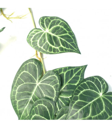 100cm Artificial Trailing Hanging Rounded Ivy Plant Realistic