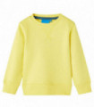 Kids' Sweatshirt Light Yellow 140