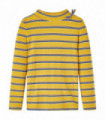 Kids' T-shirt with Long Sleeves Ochre 104
