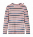 Kids' T-shirt with Long Sleeves Light Pink 92