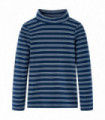Kids' T-shirt with Long Sleeves Navy Blue 104