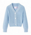 Kids' Cardigan Knitted Blue 92