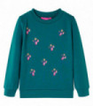 Kids' Sweatshirt Dark Green 104